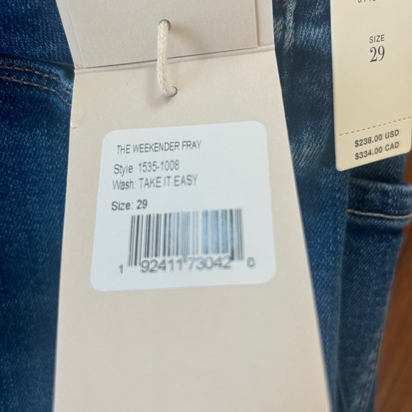 Women's Dark Blue Jeans - Picture 6 of 6